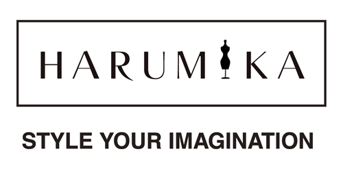 Harumika Logo Black Strapline