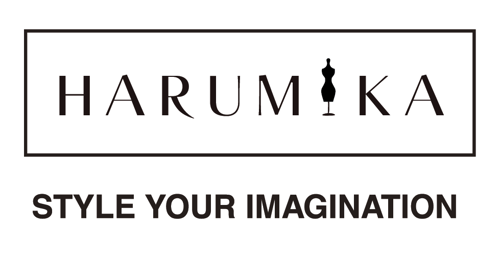 Harumika Logo Black Strapline